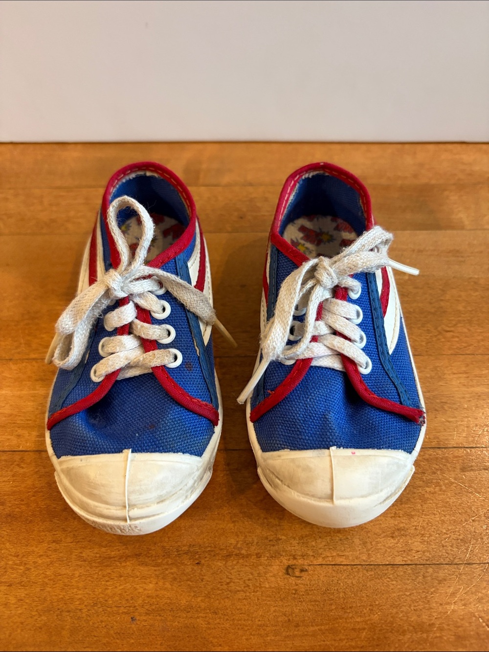 vintage Soviet canvas sneakers